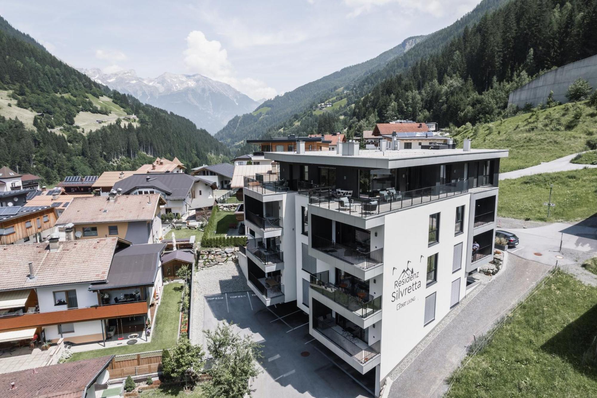 Charmantes Apartment In Der Residenz Silvretta - Inklusive Silvretta Card Premium 시 외부 사진